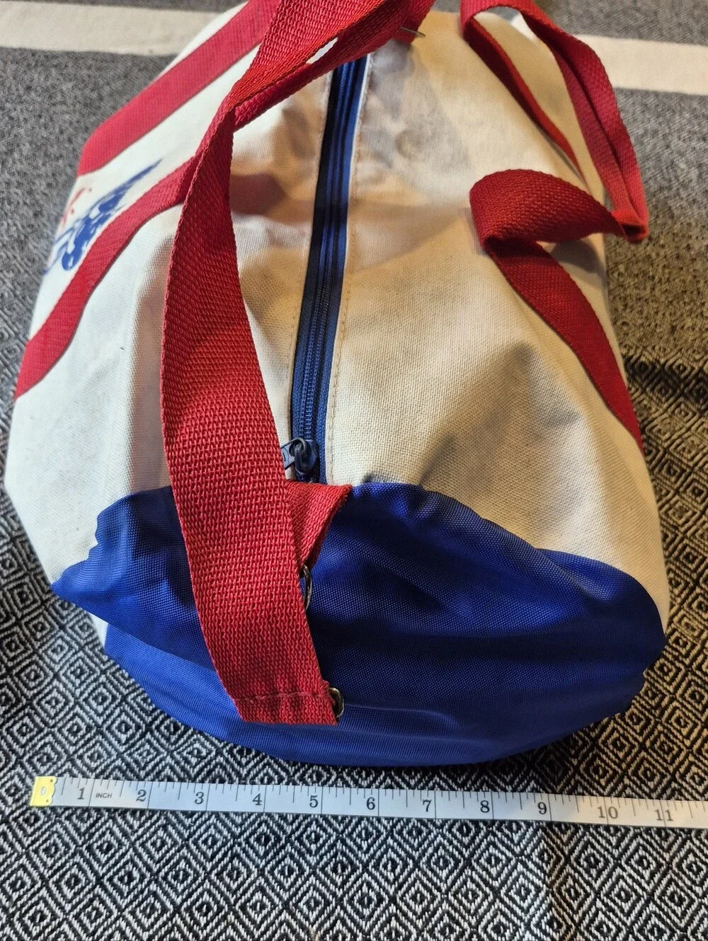 Vintage 1992 Albertville Olympics Duffel Bag